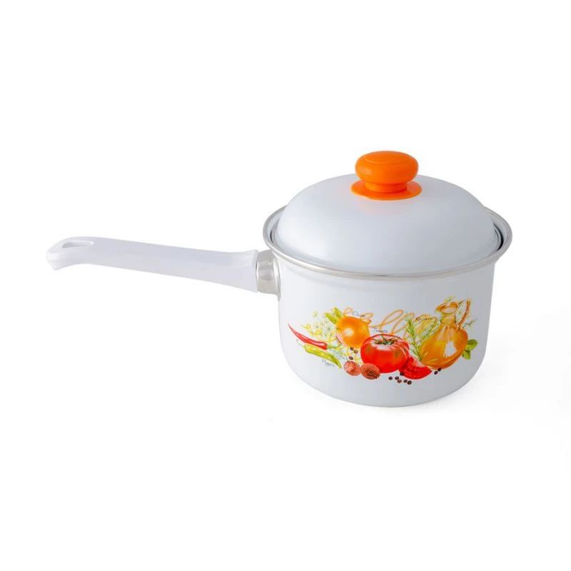 

Кастрюля Эмаль 1.5Л Итальянская Кухня Ковшом (6) Лысьва С-1608АП/4, Белый