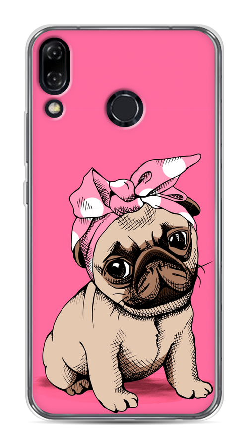 

Чехол Awog на Asus Zenfone 5Z ZS620KL "Dog Pin-Up", Розовый;бежевый, 43450-2