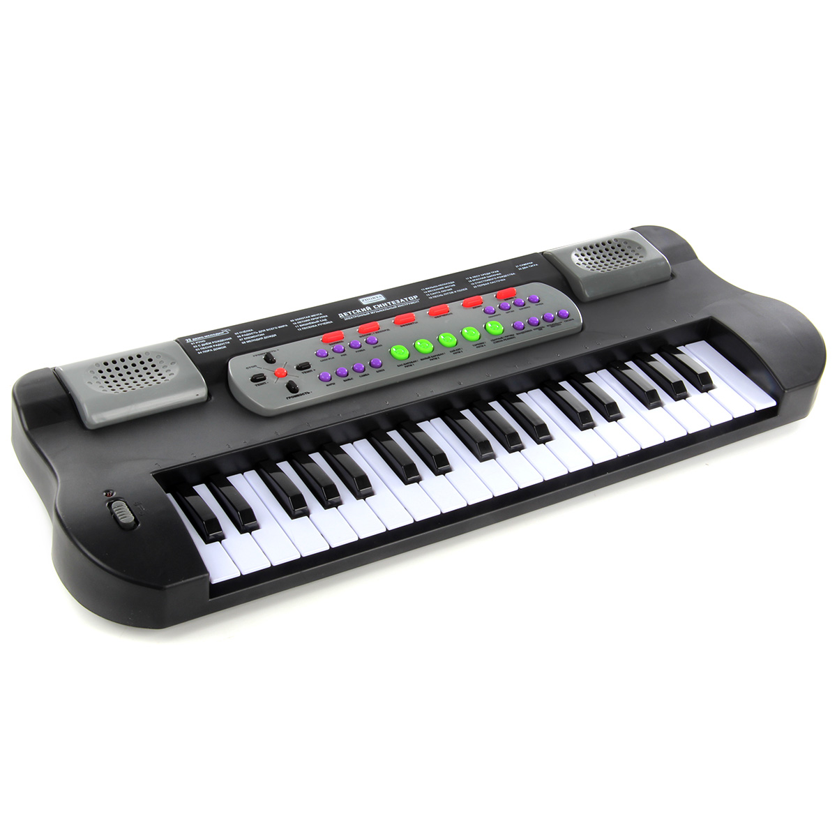 Синтезатор электронный VELD CO 37 клавиш микрофон 53x6x20см