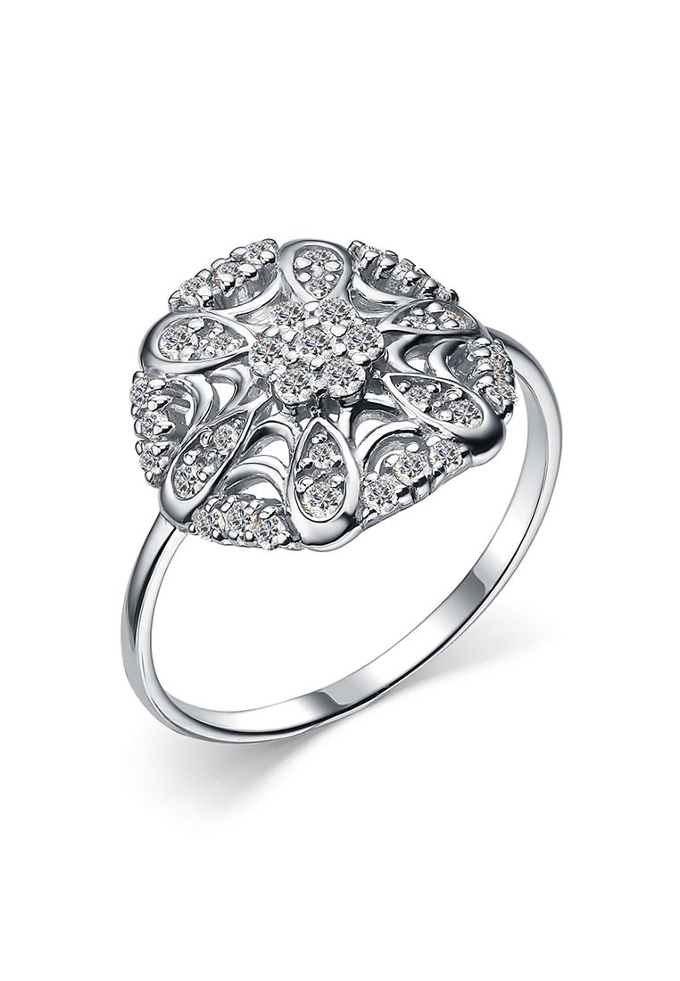Кольцо из серебра с фианитом р. 18 Kari Jewelry К630-372