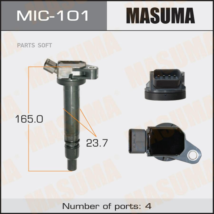 Катушка зажигания Masuma MIC101 100055533103