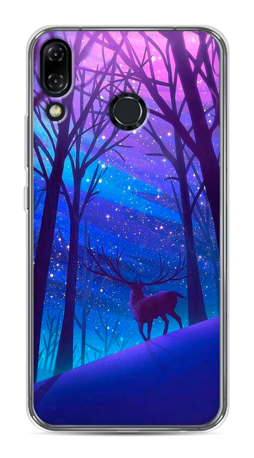 

Чехол Awog на Asus Zenfone 5Z ZS620KL "Северный олень", Фиолетовый;голубой;синий, 43450-2