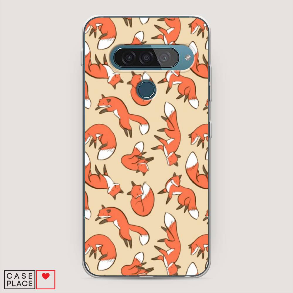 

Чехол Awog "Лисички фон" для LG G8s ThinQ, 84050-3