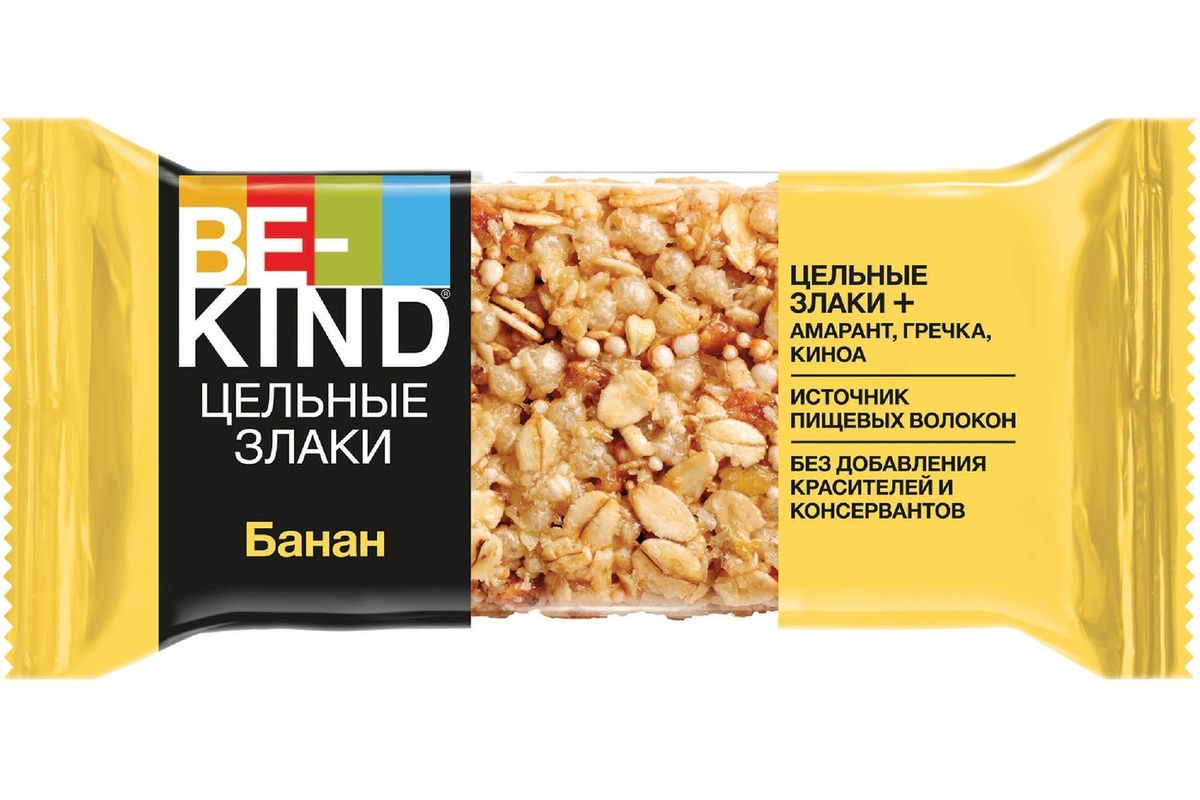 фото Батончик be-kind злаковый банан 30 г