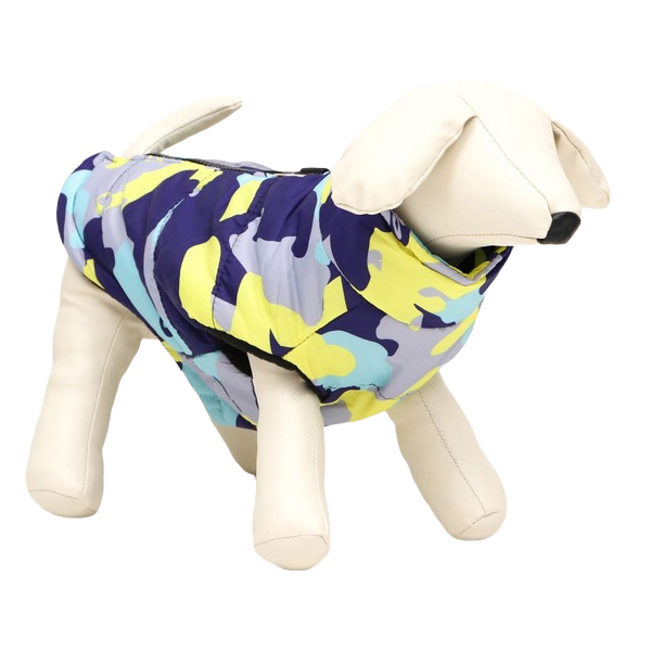 

Куртка для собак Цветной бум, размер  (ДС 20, ОГ 32, ОШ 21 см, Разноцветный