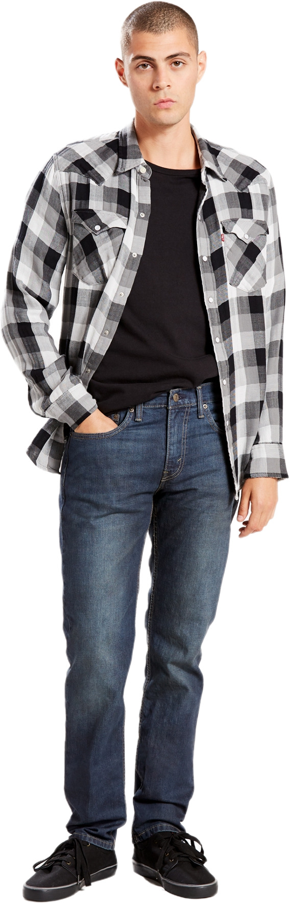 

Джинсы мужские Levi's 04511-0460 синие 34/36, 04511-0460