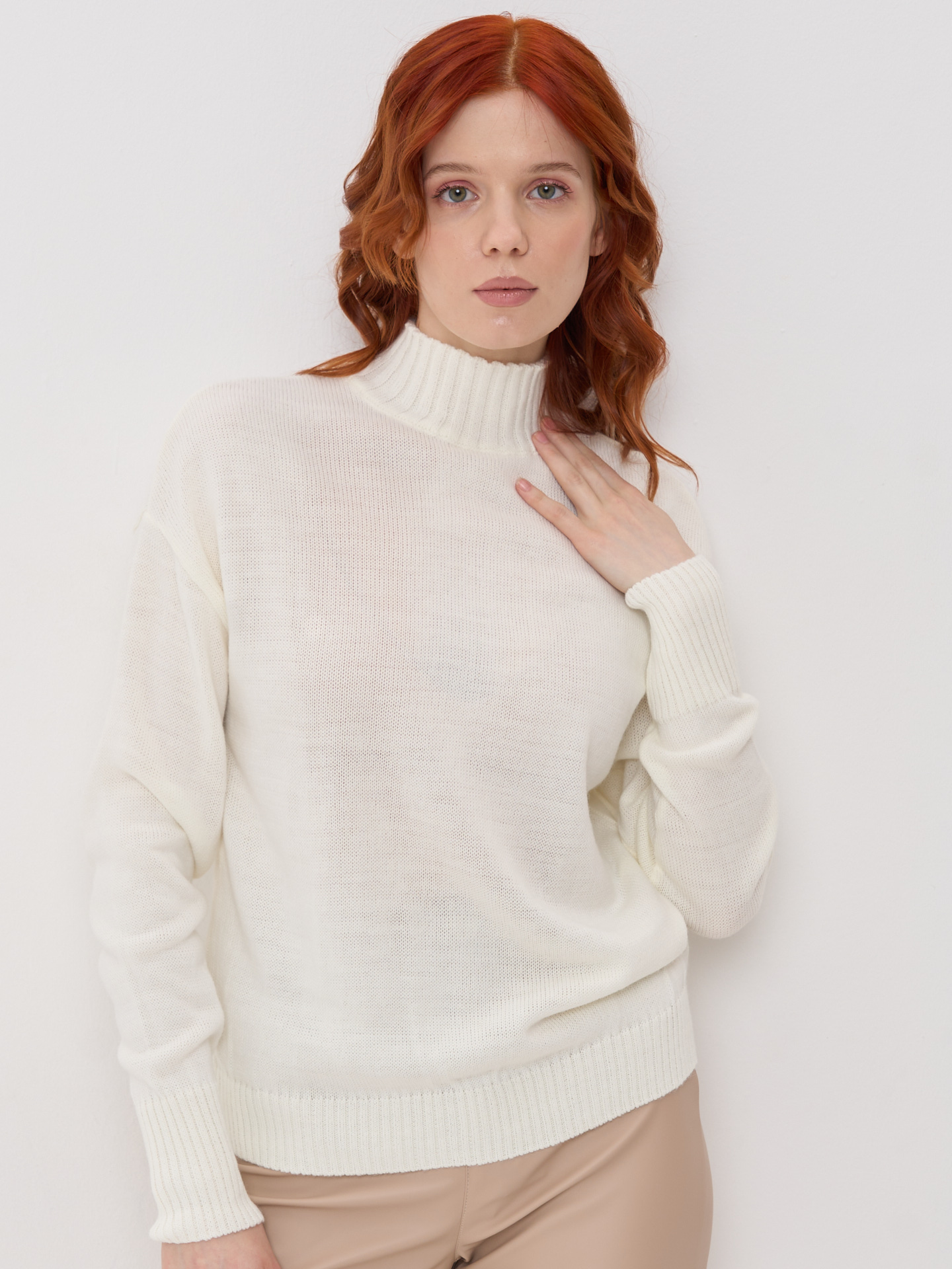 

Свитер женский NEWVAY 9232-94001 белый 42-44 RU, 9232-94001