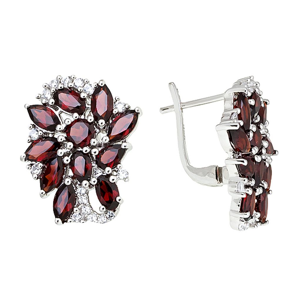 

Серьги из серебра с гранатом Balex Jewellery 2410931735, 2410931735