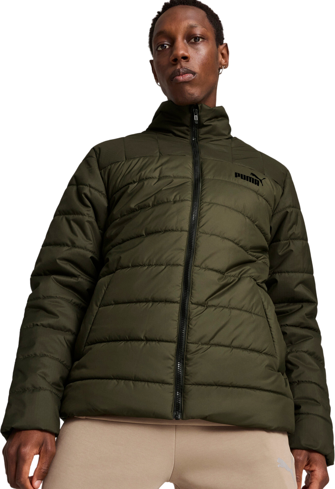 

Куртка мужская PUMA ESS+ Padded Jacket зеленая L, Зеленый, ESS+ Padded Jacket
