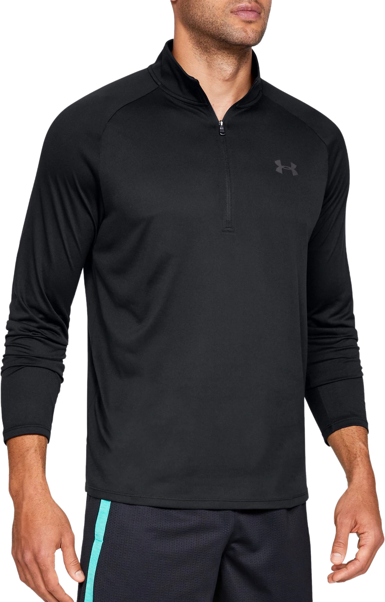 Свитшот мужской Under Armour Tech Half Zip Long Sleeve черный XS