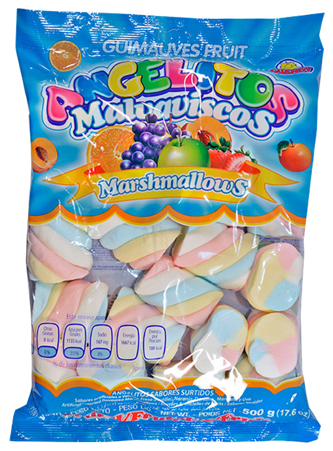 

Маршмеллоу Guandy Гигант фруктовый 500 г