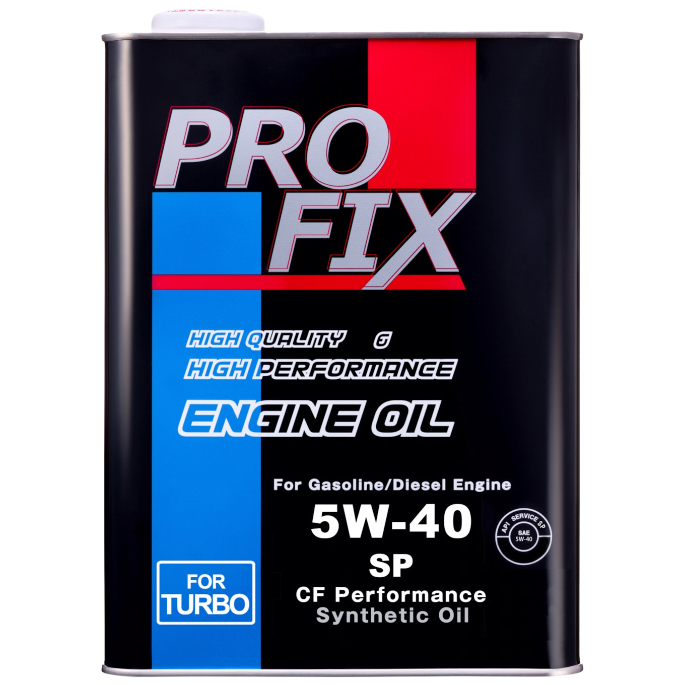 Моторное масло Profix синтетическое Engine Oil 5W40 SP 4л