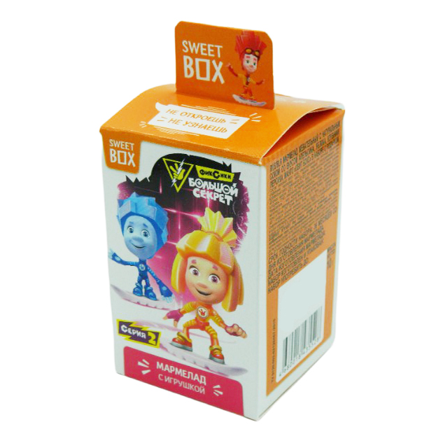 фото Мармелад sweet box фиксики с игрушкой 10 г