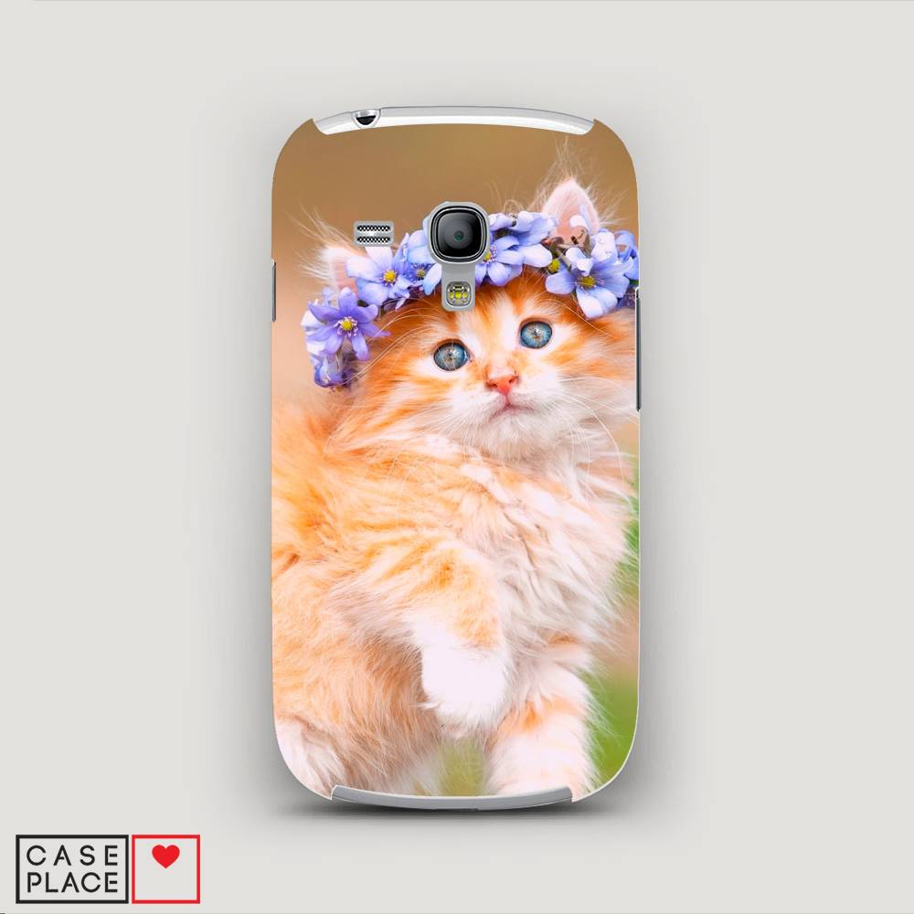 

Чехол Awog "Рыжий кот в венке" для Samsung Galaxy S3 mini