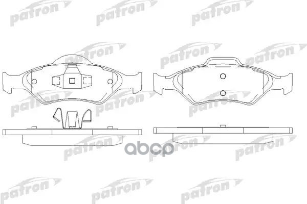 

Тормозные колодки PATRON дисковые PBP1393