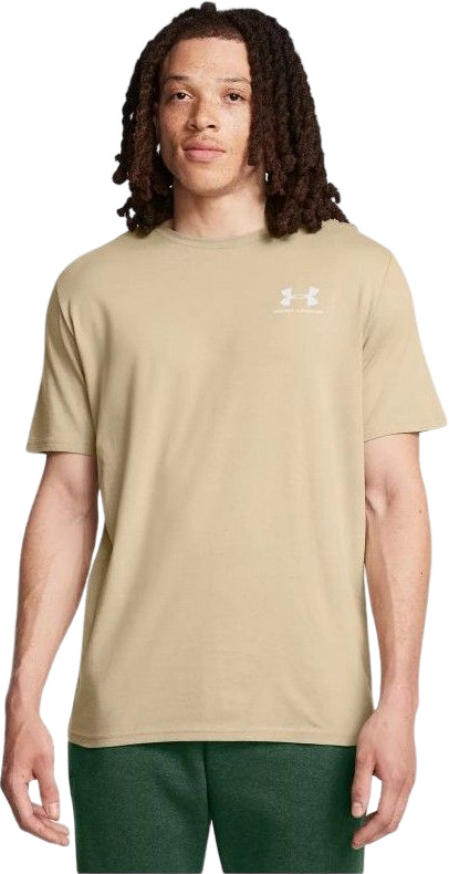 

Футболка мужская Under Armour UA M SPORTSTYLE LC SS бежевая 2XL, Бежевый, UA M SPORTSTYLE LC SS