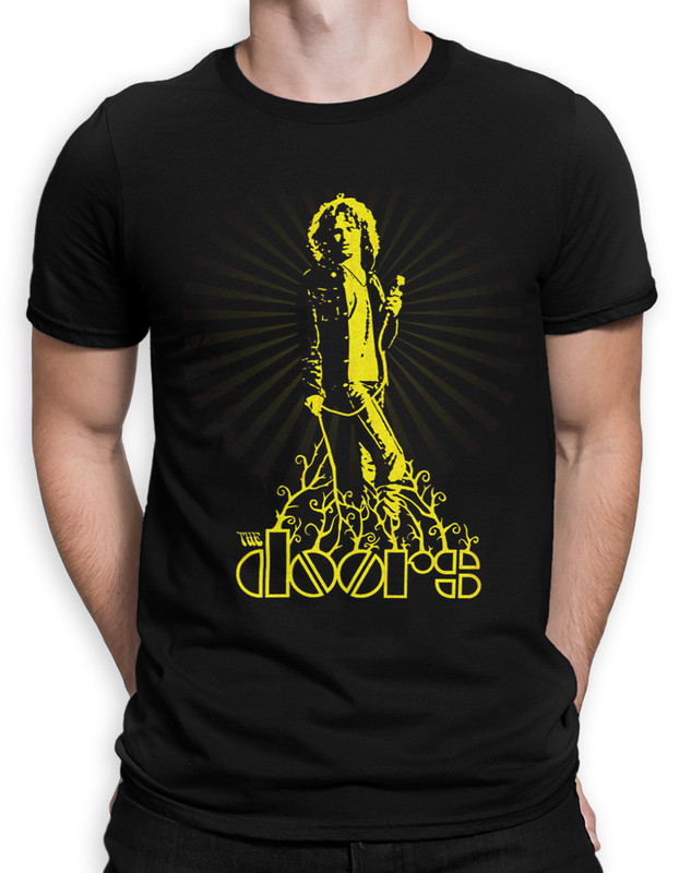 

Футболка мужская Dream Shirts The Doors 57400922 черная XL, The Doors 57400922