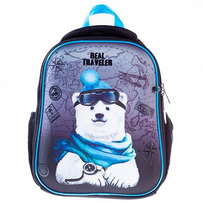 фото Рюкзак hatber ergonomic mini bear travel 35х27х13 см