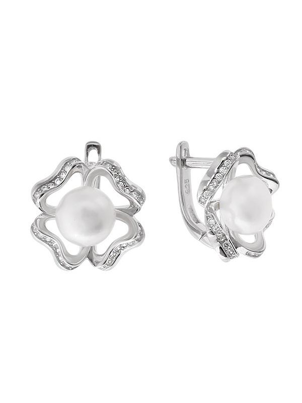 

Серьги из серебра с жемчугом Balex Jewellery 2433930237, 2433930237