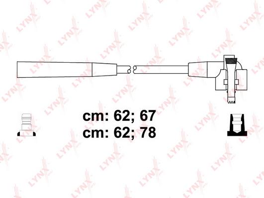 

К-кт проводов FORD ESCORT/FIESTA III 1.1/1.3 >95