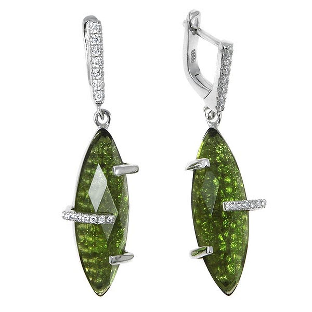 

Серьги из серебра со шпинелью Balex Jewellery 2422910282, 2422910282