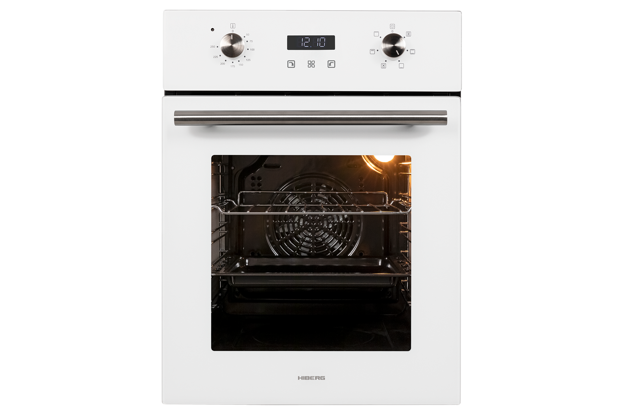 фото Встраиваемый электрический духовой шкаф hiberg vm 4260 w white