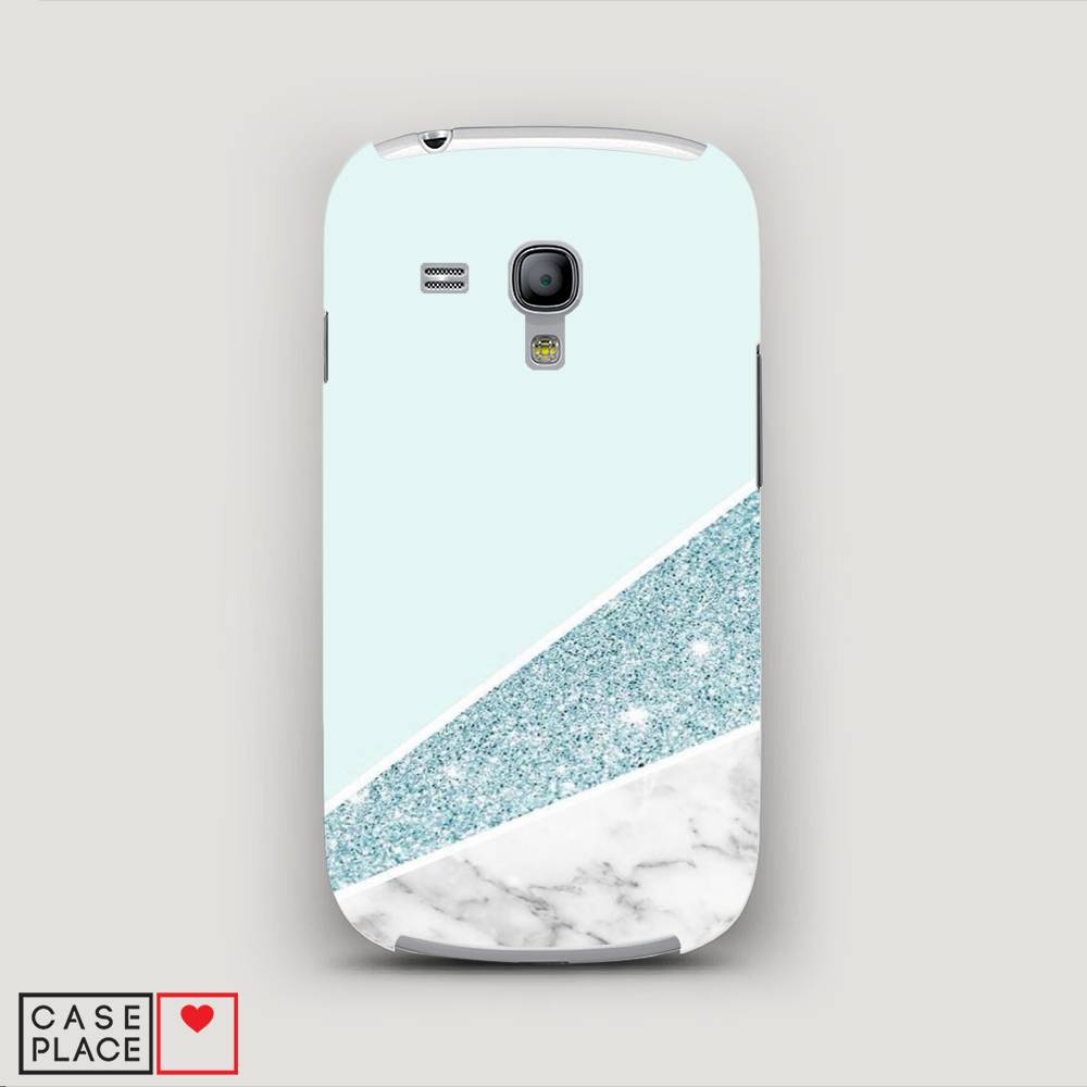 

Чехол Awog "Мрамор с голубыми блестками" для Samsung Galaxy S3 mini