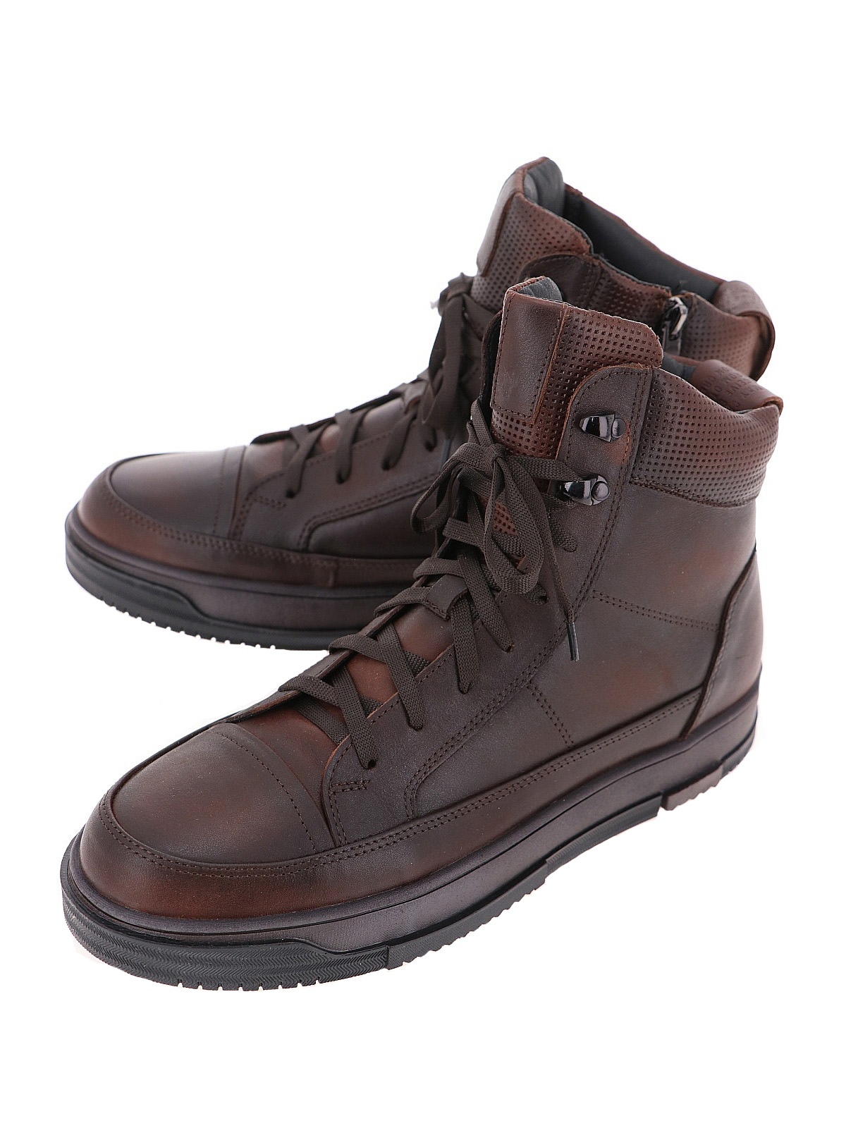 

Кеды мужские KRONSTEP 601-472-C2L5 коричневые 44 RU, Коричневый, 601-472-C2L5