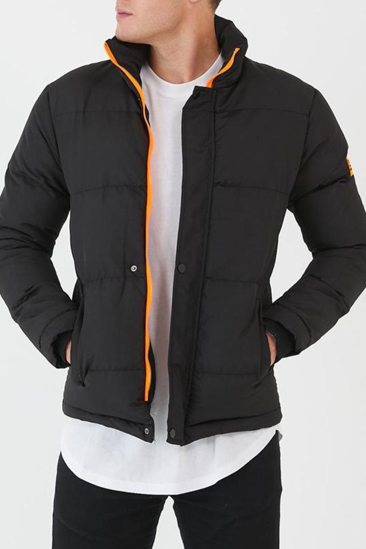 

Куртка мужская Terapi Giyim 25822 черная XL (товары доставляются из-за рубежа), 25822