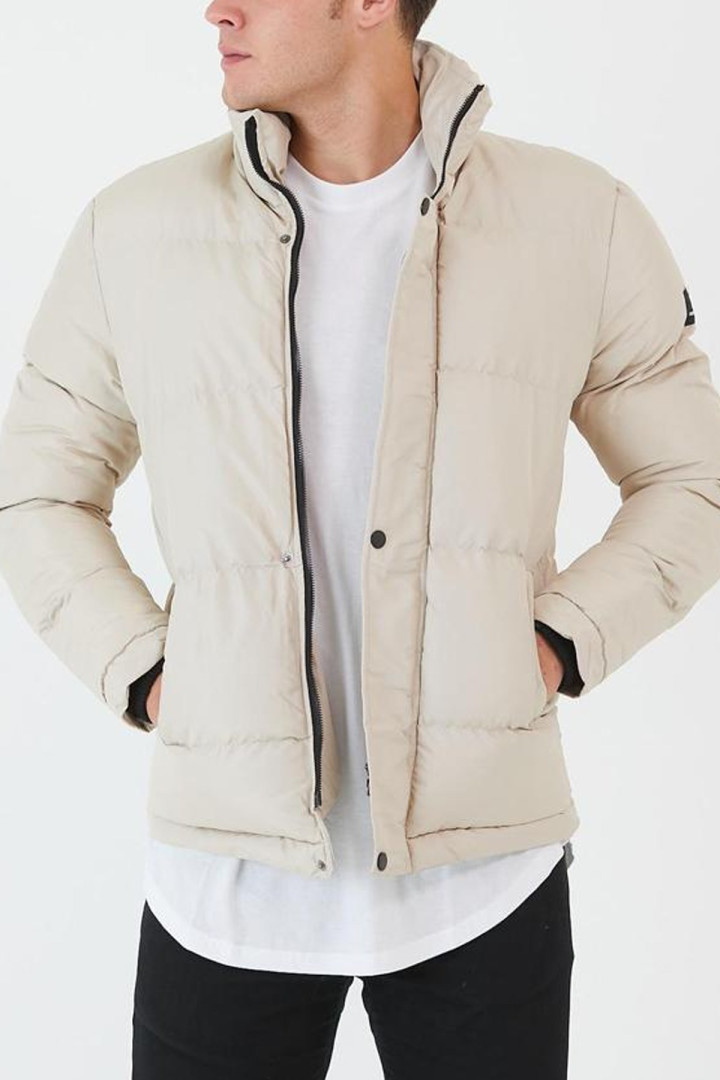 

Куртка мужская Terapi Giyim 25821 бежевая XS (товары доставляются из-за рубежа), 25821