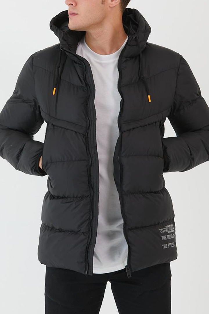 

Куртка мужская Terapi Giyim 25819 черная S (товары доставляются из-за рубежа), 25819
