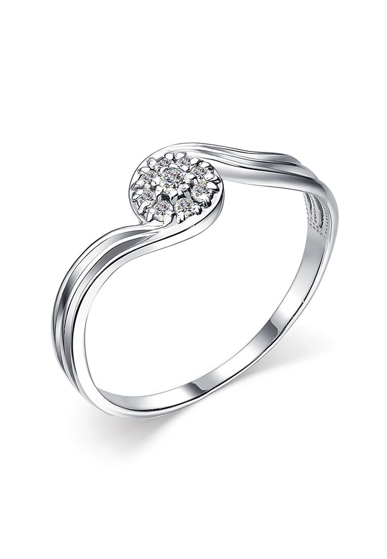 Кольцо из серебра с фианитом р. 17,5 Kari Jewelry К630-190