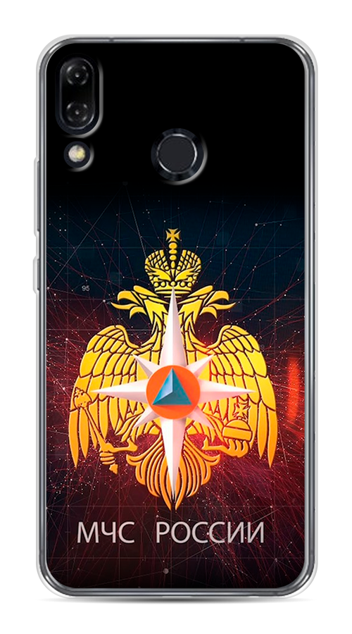 

Чехол Awog на Asus Zenfone 5Z ZS620KL "МЧС России", Черный;желтый;красный, 43450-5