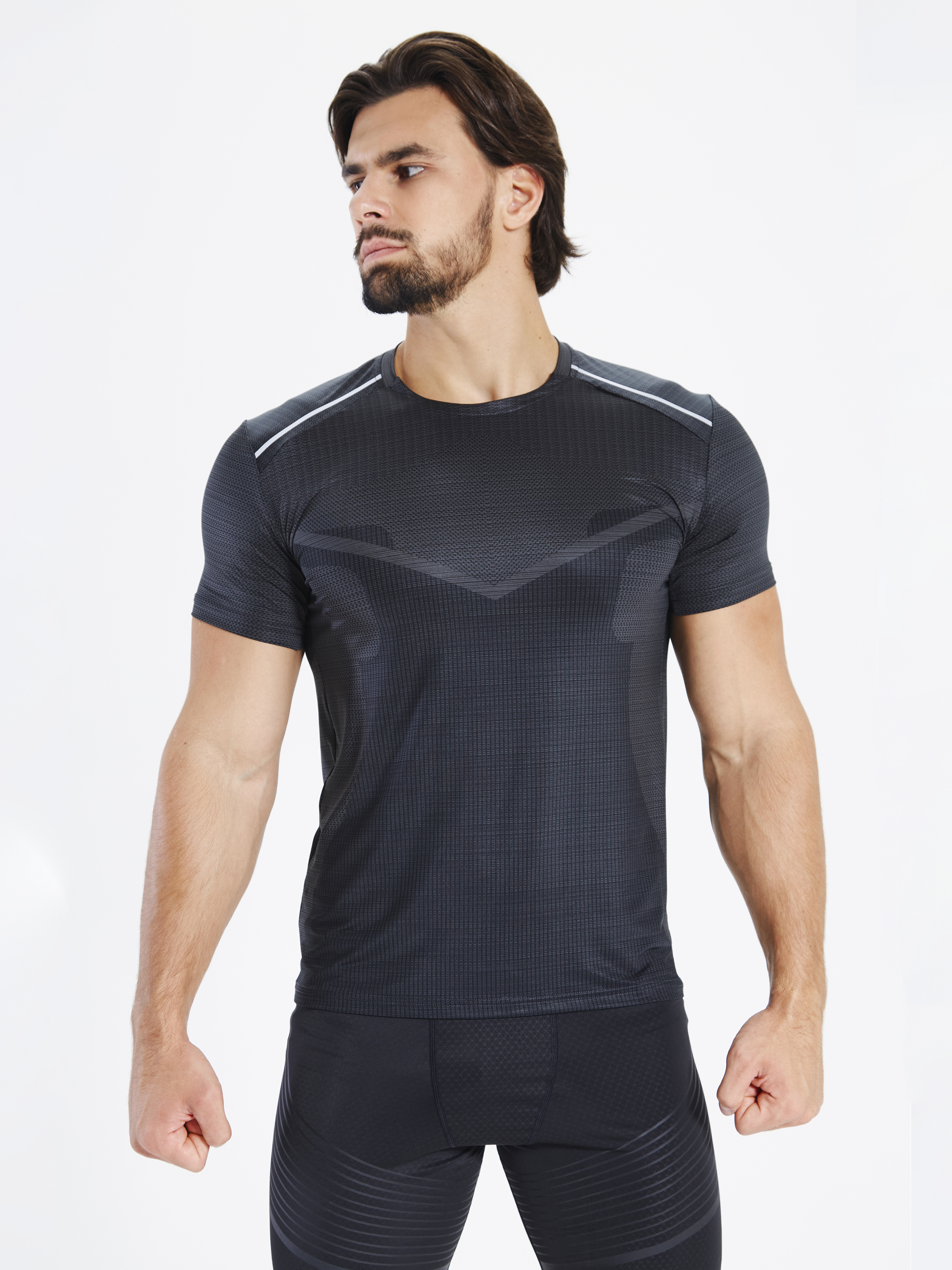 Футболка унисекс Vansydical MBFA21192 серая 3XL