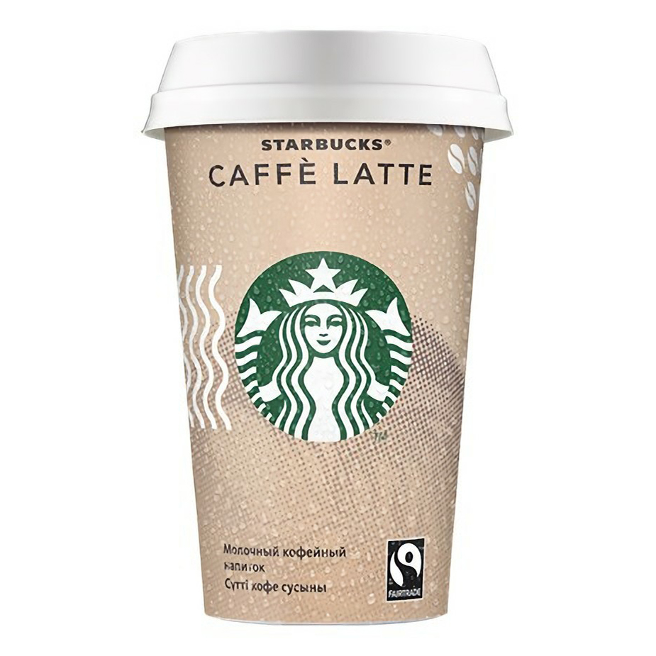 

Молочный кофейный напиток Starbucks Латте 2,6% 330 мл