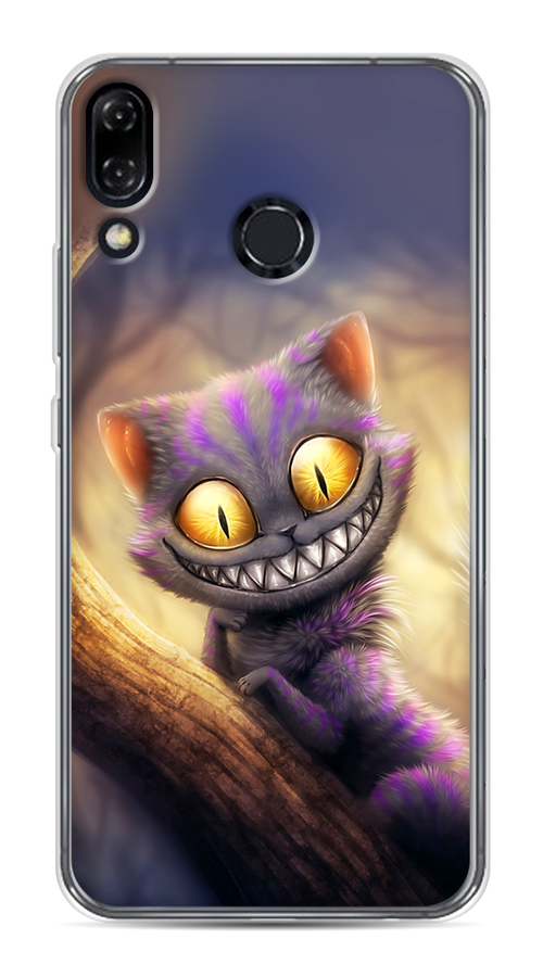 

Чехол Awog на Asus Zenfone 5Z ZS620KL "Cheshire Cat", Фиолетовый;желтый, 43450-1