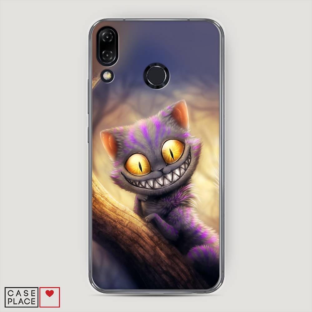 фото Чехол awog "cheshire cat" для asus zenfone 5z zs620kl