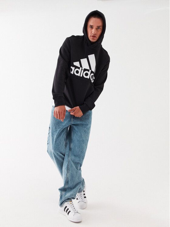 

Худи мужское Adidas 0000301524502 черное S, Черный, 0000301524502