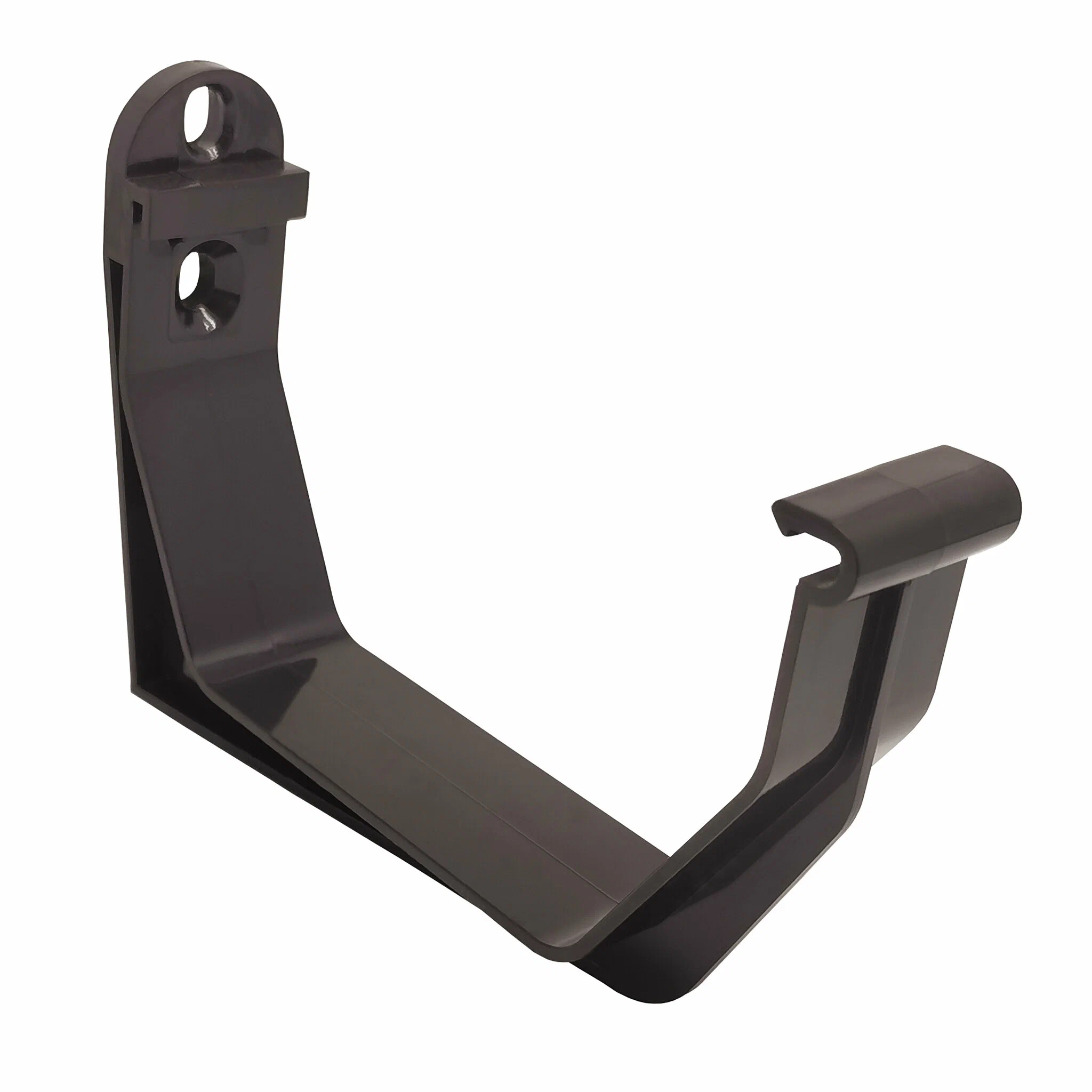 Кронштейн желоба  U110 ПВХ коричневый