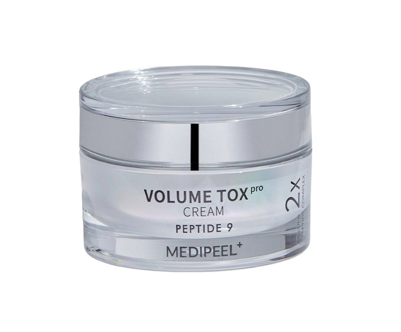 Омолаживающий крем для упругости кожи Medi-Peel Peptide 9 Volume Tox Cream Pro 50 мл восстанавливающая сыворотка pro medi peel peptide 9 volume bio tox ampoule pro 100мл