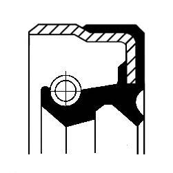 

Сальник Ступицы 60Х73Х11 CORTECO 01026325b