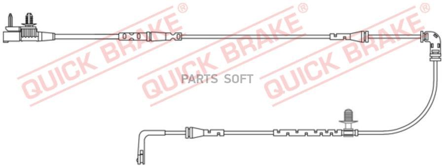 

Датчик износа тормозных колодок LAND ROVER OJD Quick Brake WS0414A
