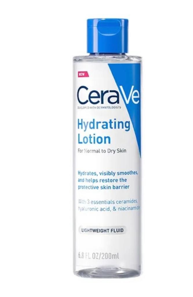 Увлажняющий лосьон-тоник CeraVe Hydrating Lotion 200 мл увлажняющий лосьон hydrating lotion a nox