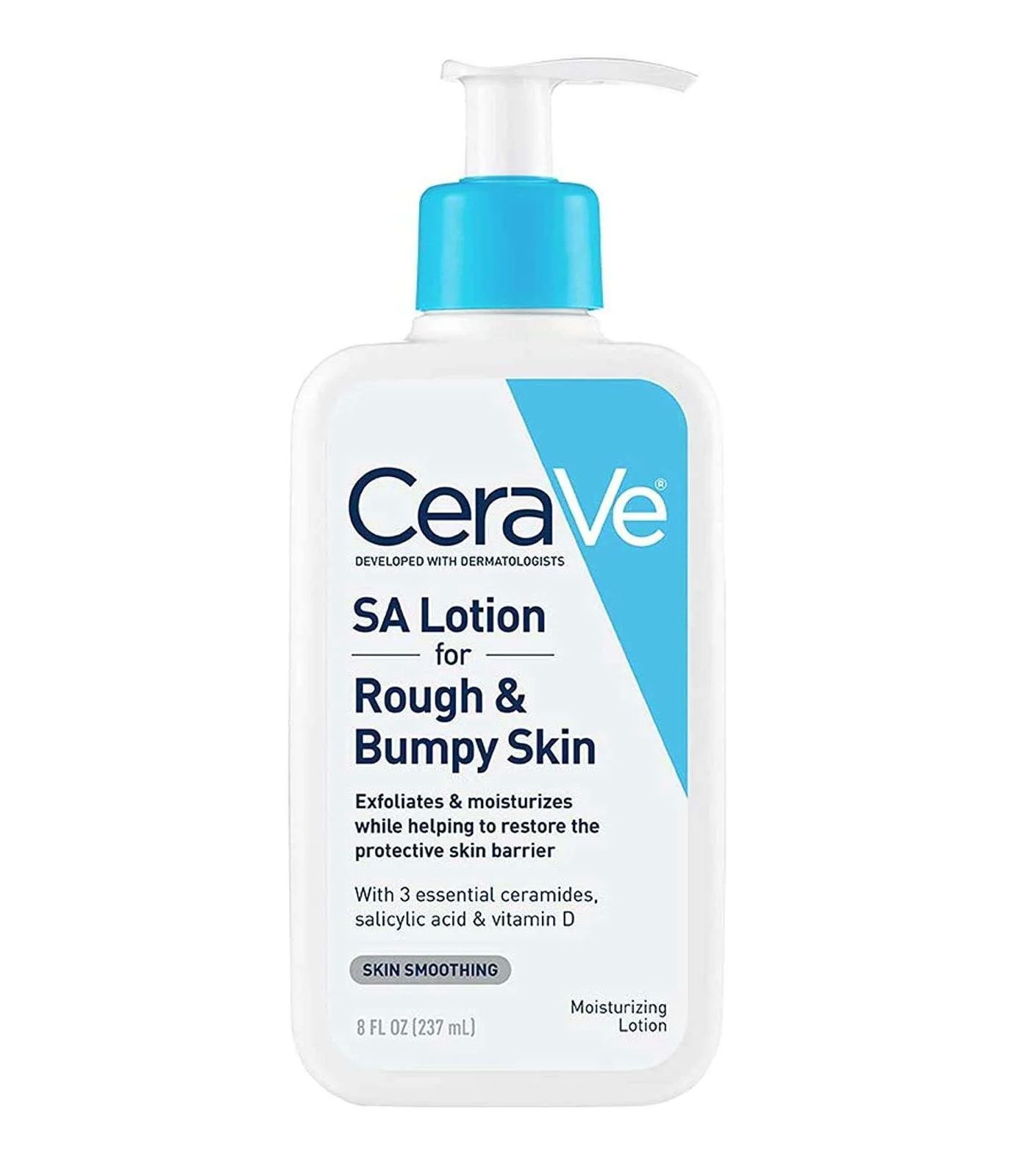 Лосьон CeraVe SA Lotion for Rough & Bumpy Skin для грубой и ухабистокой кожи 237мл footlogix 7 rough skin formula мусс для огрубевшей кожи стоп 125