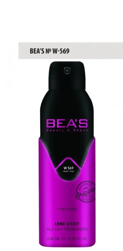 Парфюмированный дезодорант Beas W569 For Women, 200 мл