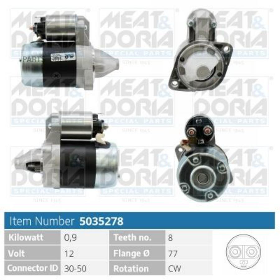 

Стартер MEAT & DORIA 5035278