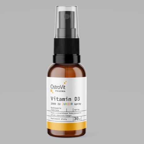 

Витамин D3 для детей Ostrovit Pharma Vitamin D3 1000 IU Junior spray 30 мл