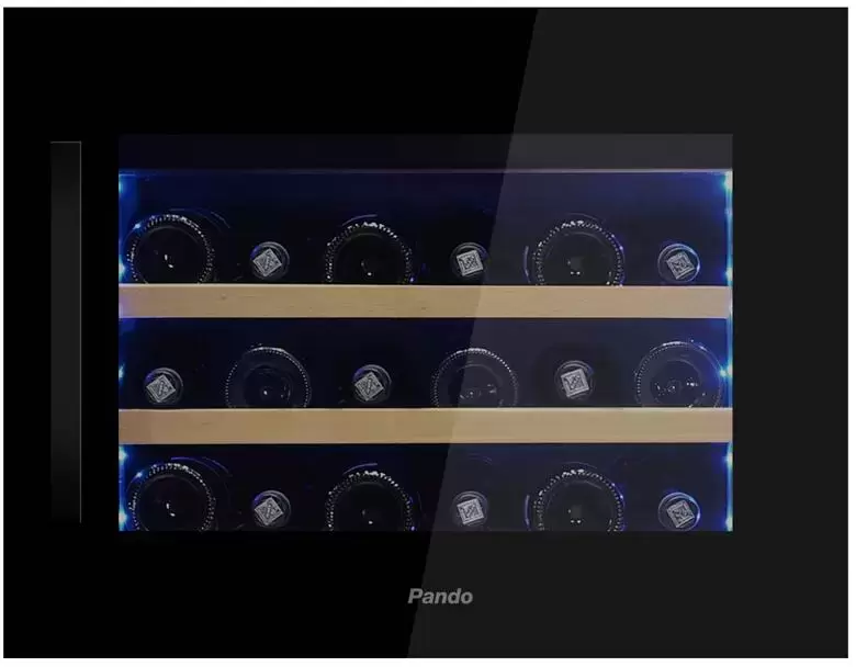 

Встраиваемый винный шкаф Pando PVMAVP 45-18CRR черный, PVMAVP 45-18CRR