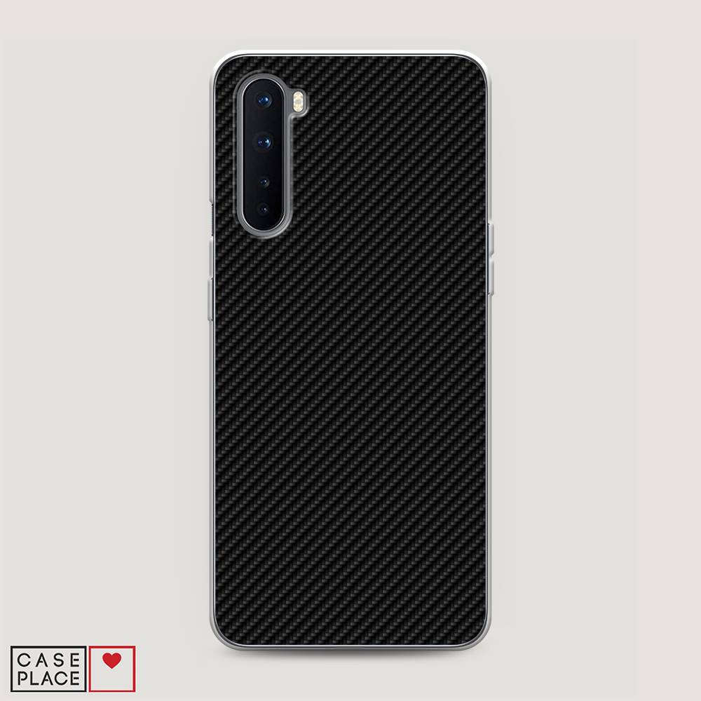 

Чехол Awog "Черный карбон" для OnePlus Nord, 151350-3