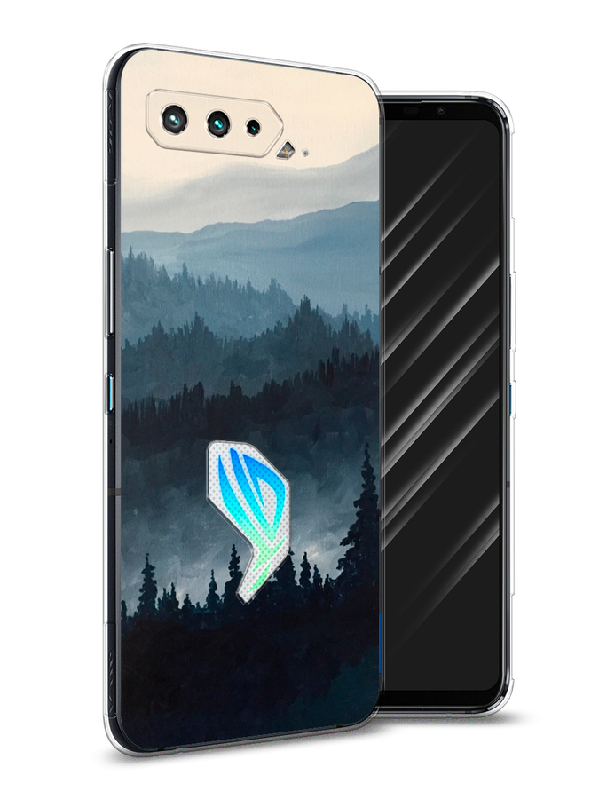 

Чехол Awog на Asus ROG Phone 5 "Туманные горы", Бежевый;серый;черный, 44250-4